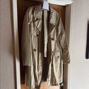 Madewell Classic Tan Trench Coat